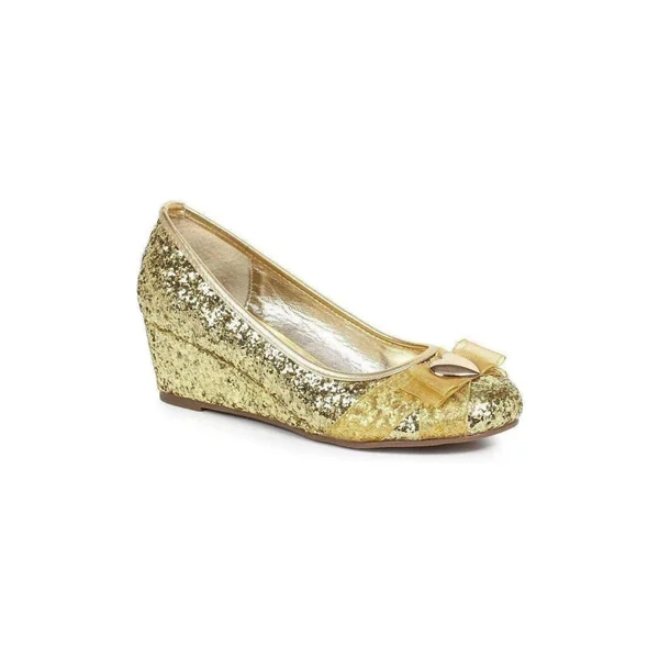 018-PRINCESS Costume Sandal | Gold Glitter