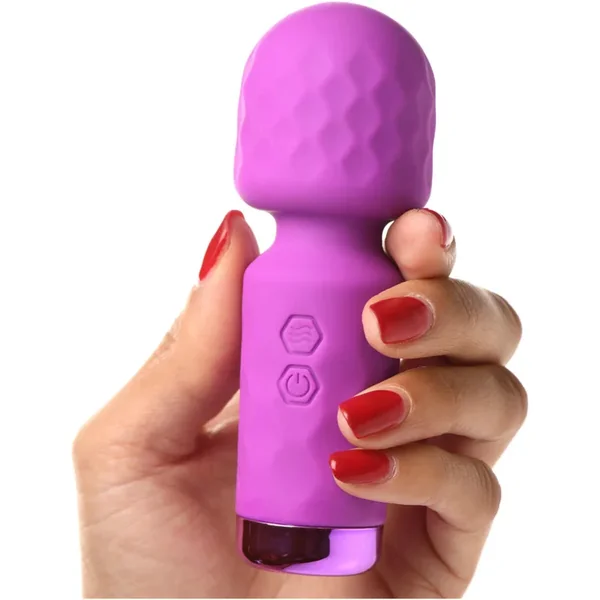 10X Mini Silicone Wand – Purple