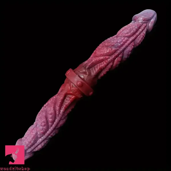 13.78in Big Long Double Sided Silicone Dragon Monster Women Dildo