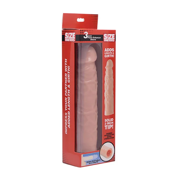 3 Inch Flesh Penis Enhancer Sleeve