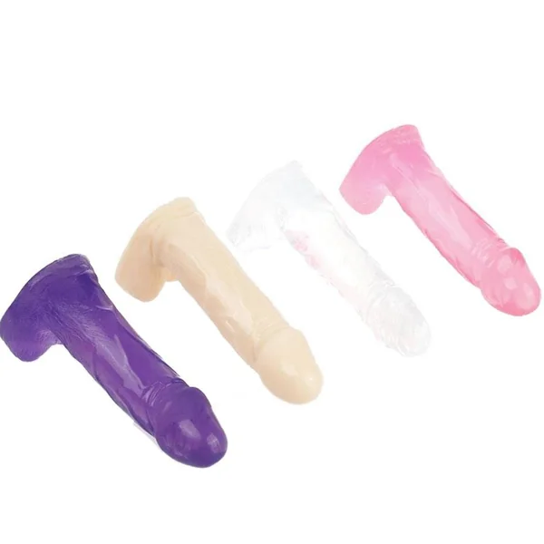 4″ Soft Jelly Silicone Dildo Plug