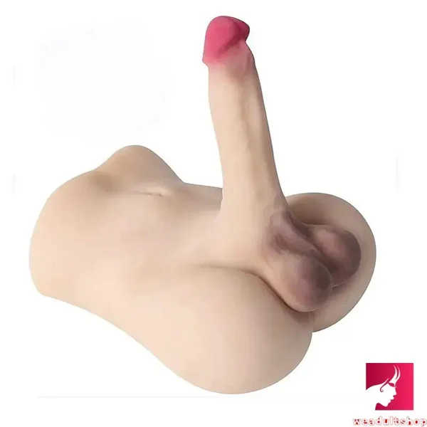6.83lb Adult Male Sex Torso Dildo With Tender Pink Glans