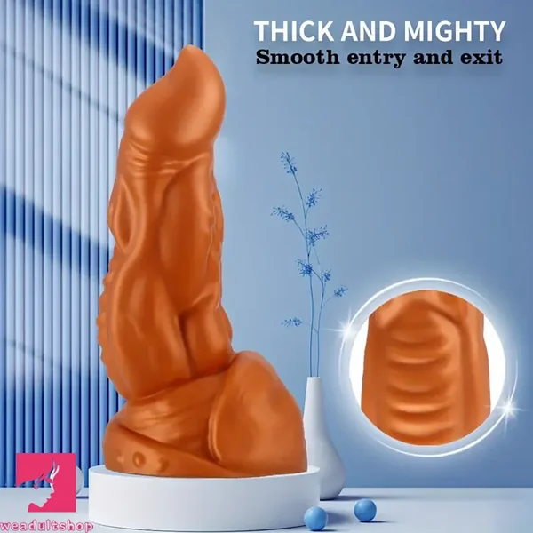 8.46in 9.64in 10.62in Thick Big Silicone Anal Plug Dildo Smooth Entry Cock