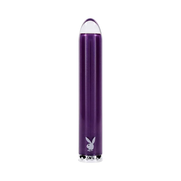 A Purple Glass Mini Vibrator