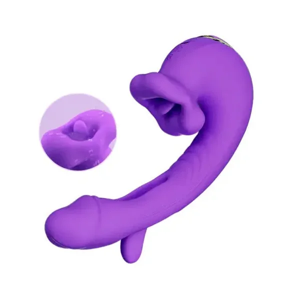 Acmejoy – Upgraded Mouth-Shaped 3 In 1 Flapping & Biting & Toungue Vibrator