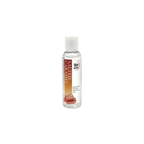 Adam & Eve Flavored Lubricant Salted Caramel, 4 oz.