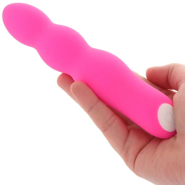Afterglow Pink Rechargeable Silicone Vibrator