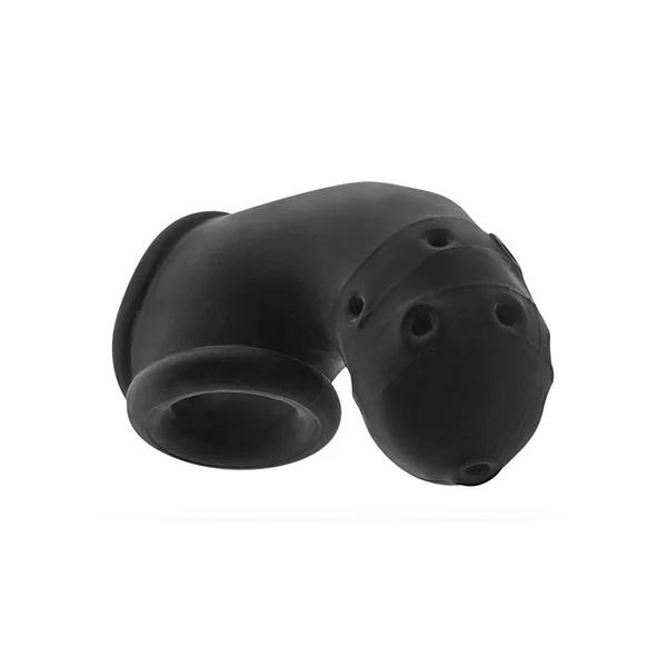 Airlock Air-Lite Vented Silicone Chastity – Black Ice