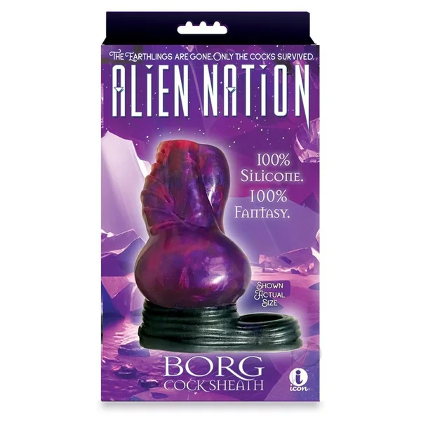 Alien Nation Borg Silicone Sheath - Purple/Blue