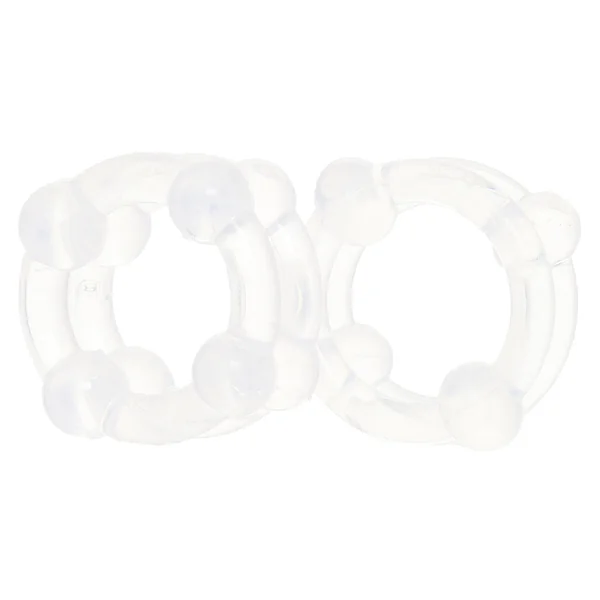 Alpha Liquid Silicone Double Stacker Rings
