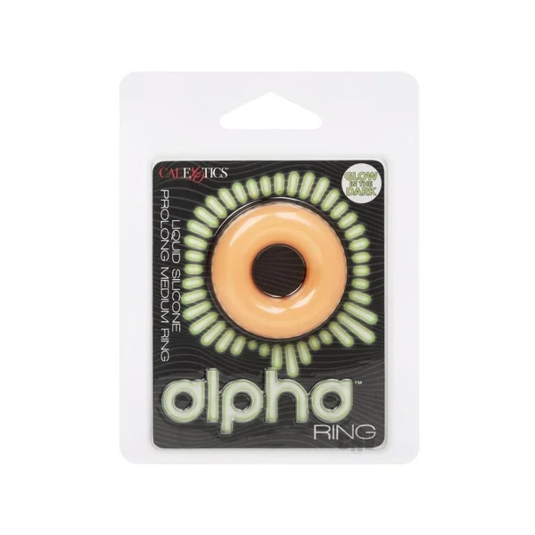 Alphe Gitd Silicone Prolong Med Ring