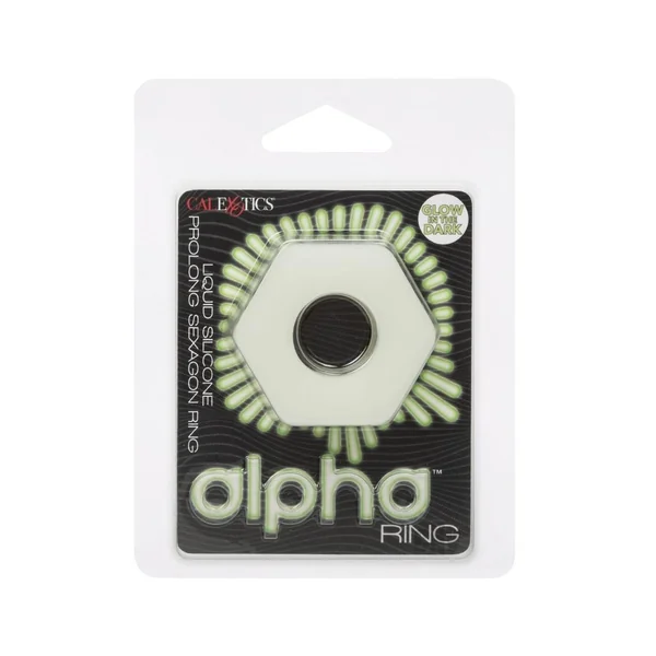 Alphe Gitd Silicone Prolong Sexagon Ring