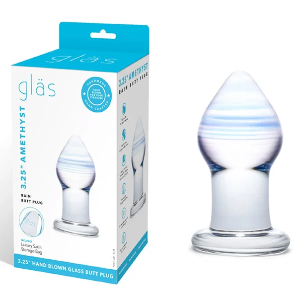 Amethyst Rain Butt Plug