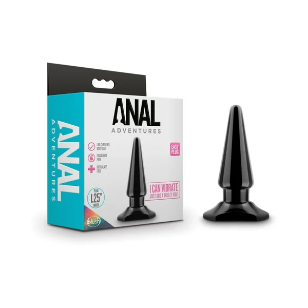Anal Adv Easy Plug Black