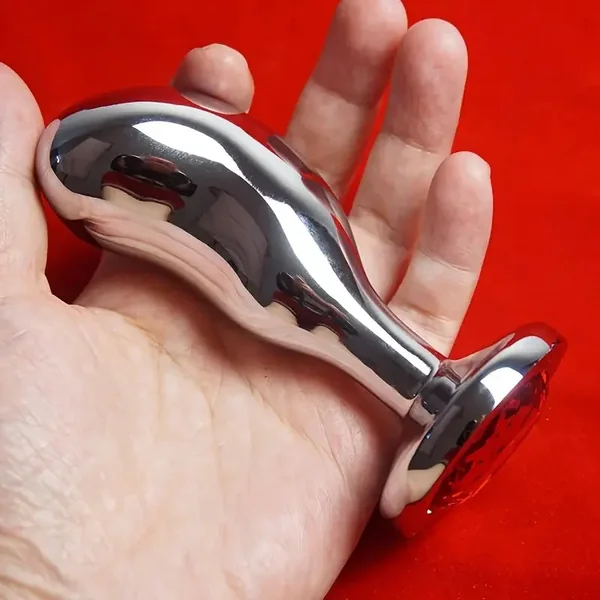 Anal Butt Plug Anal Training Coach Sex Toy Metal Steel Anal Plug Butt Plug