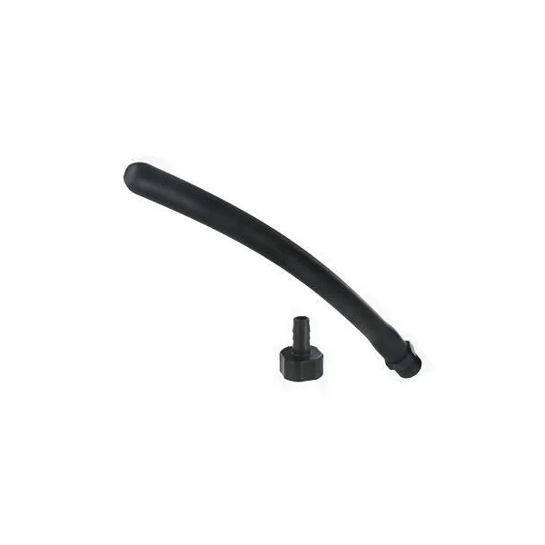 Anal Douches: 10 Inch Silicone Comfort Nozzle Attachment