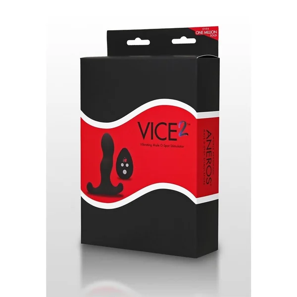 Aneros Vice 2 Vibrating Male G-Spot Stimulator Prostate Stimulator Remote Control Silicone