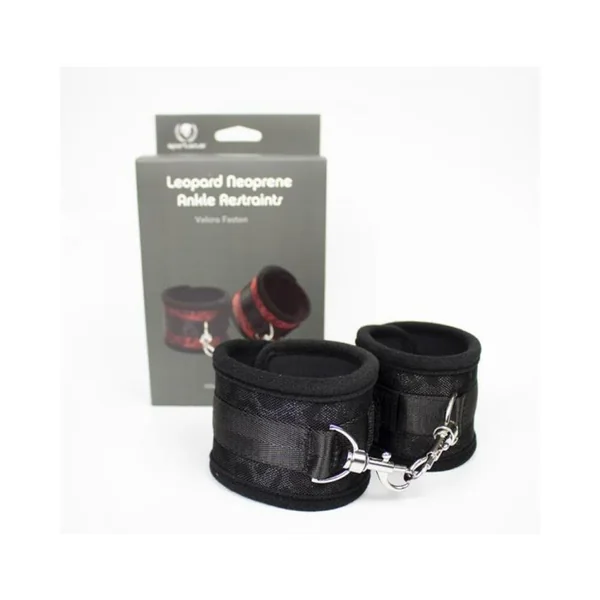 Ankle Restraints Neoprene Black