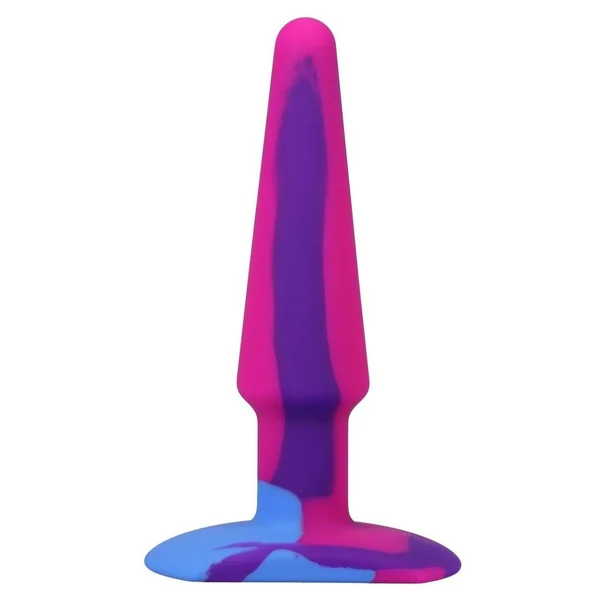 A-Play Groovy Silicone Anal Plug 5in – Fuschia/Magenta