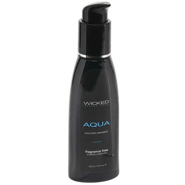 Aqua Fragrance Free Water Based Lube 4oz/120ml