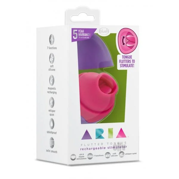 Aria - Flutter Tongue - Purple