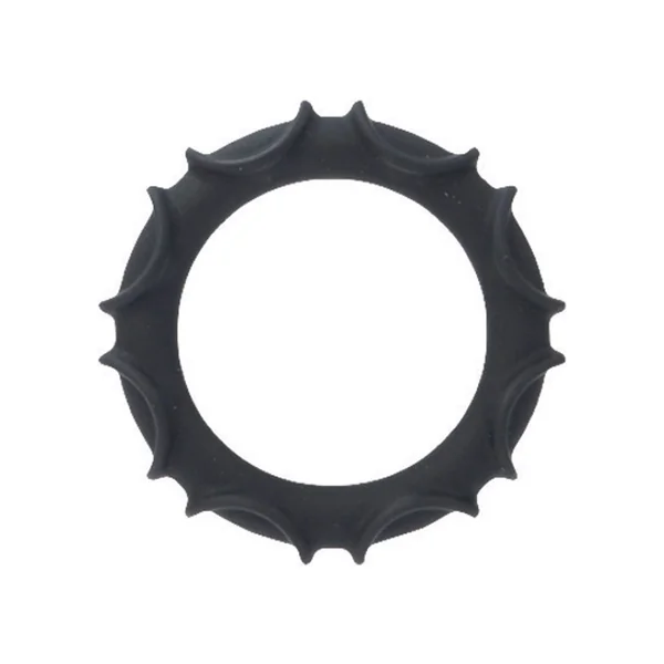 Atlas Silicone Cock Ring – Black