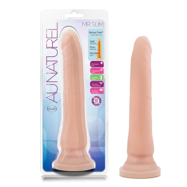 Au Naturel Mr. Slim 8″ Dildo