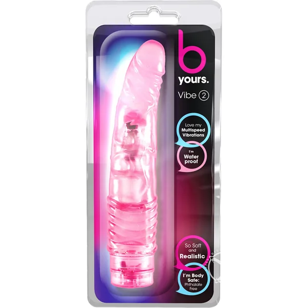 B Yours Vibe 2 Vibrating Dildo