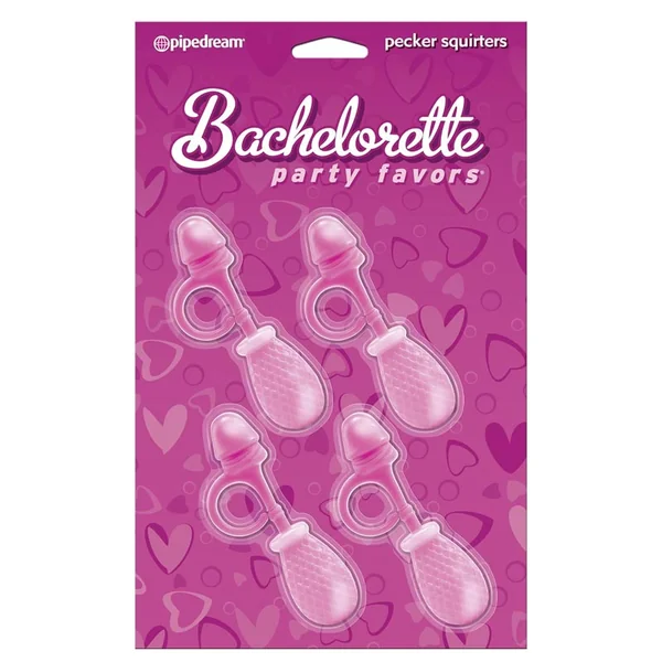 Bachelorette Party Pecker Squirters 4 Pcs