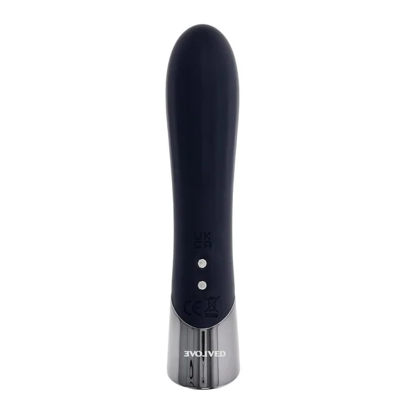 Back in Black Rechargeable Silicone Bullet – Black