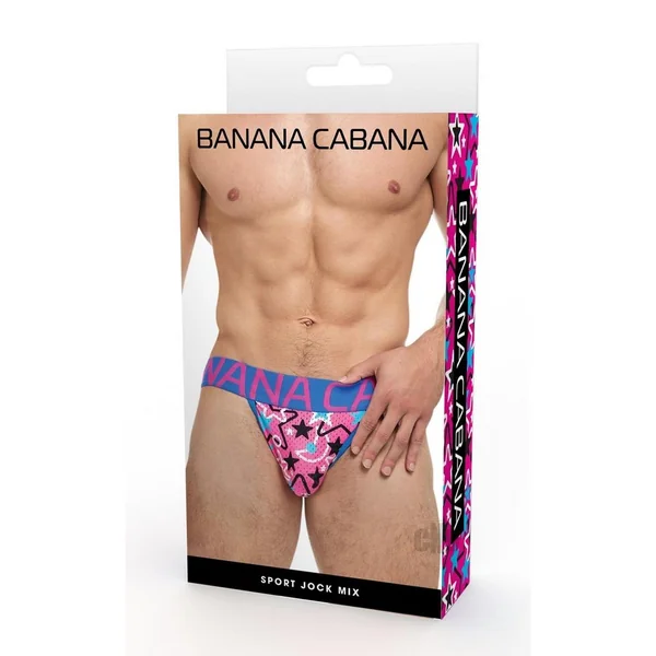 Banana Cabana Jock Lg/xl Purple