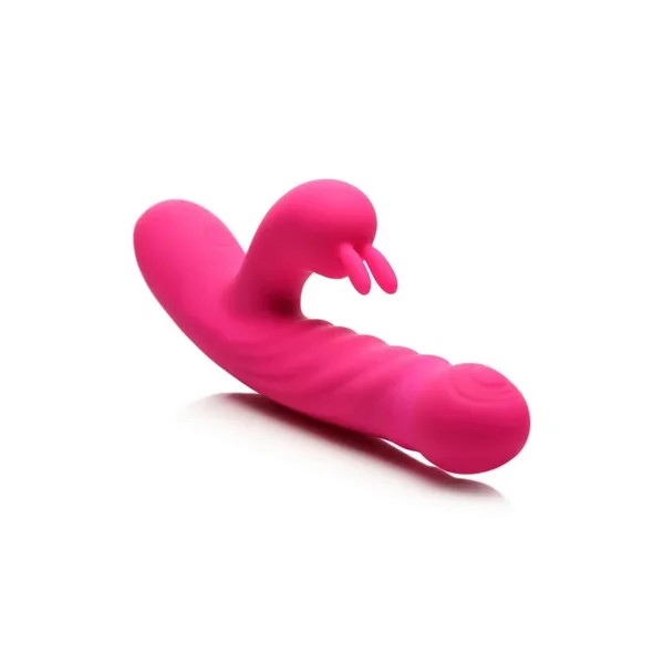 Bang! Thrusting and Vibrating Rechargeable Silicone Rabbit Vibrator