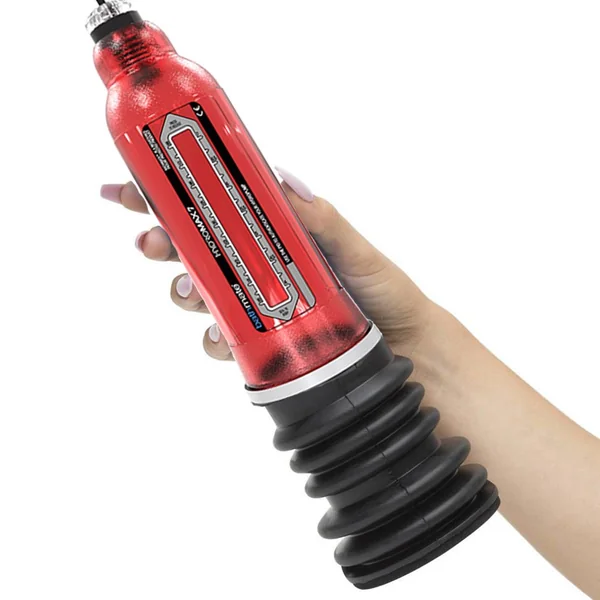 Bathmate Hydro7 Penis Pump Waterproof Brilliant Red
