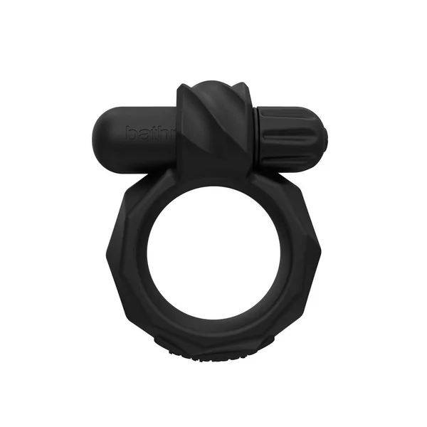 Bathmate Maximus Vibe 45 Rechargeable Silicone Cockring – Black