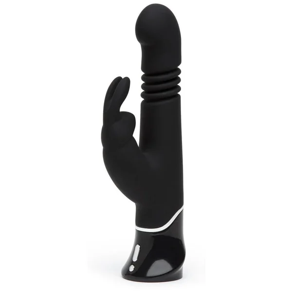 BDSM Fifty Shades Of Grey Greedy Girl Rechargeable Thrusting G-Spot Rabbit Vibrator