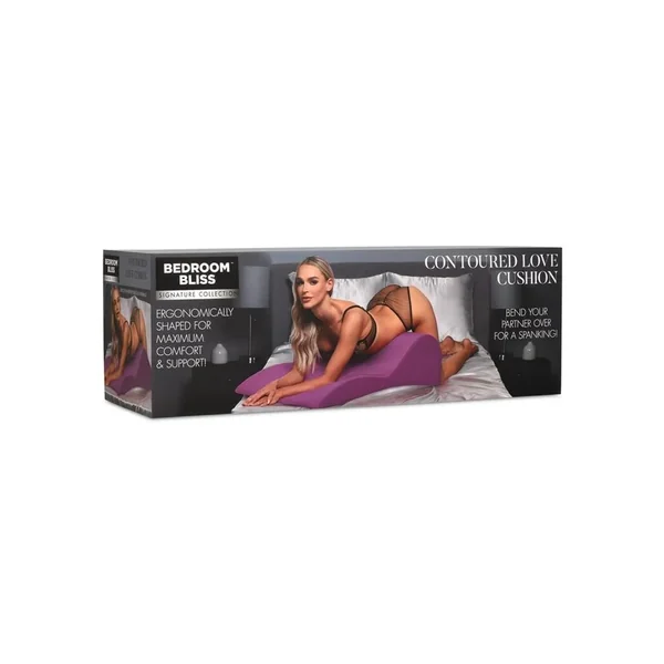Bedroom Bliss Contoured Love Cushion