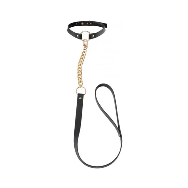 Bijoux Indiscrets Maze Choker with Leash