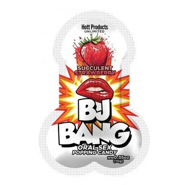 BJ Bang Popping Candy (24 per Bag) – Succulent Strawberry