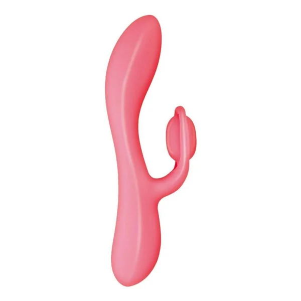 Blaze Romantic Rechargeable Silicone Vibrator – Red