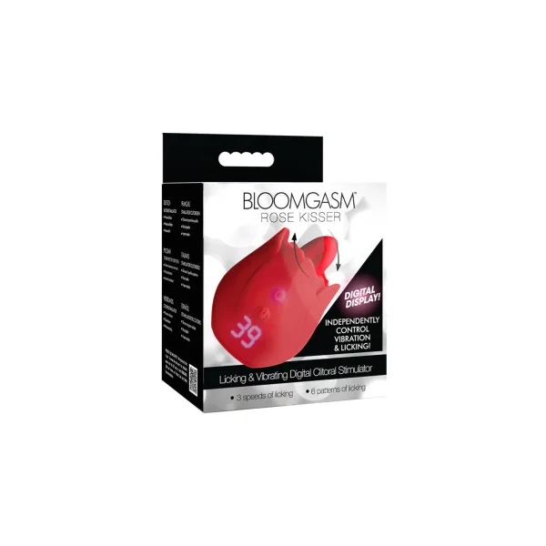Bloomgasm Rose Kisser Licking & Vibrating Digital Clitoral Stimulator