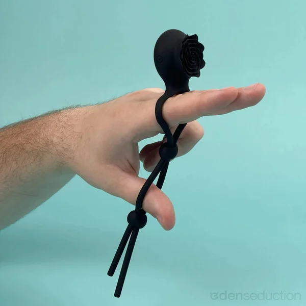 Blossom ring Rose vibrating cock ring
