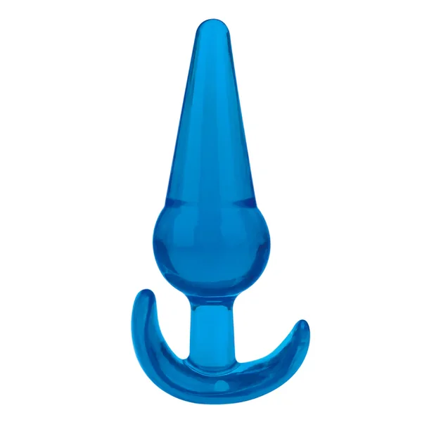 BLUE LINE TAPERED ANAL PLUG 5"
