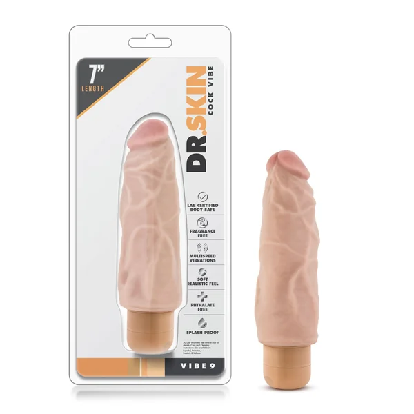 Blush Natural Realistic Vibrator with Waterproof Twist Dial