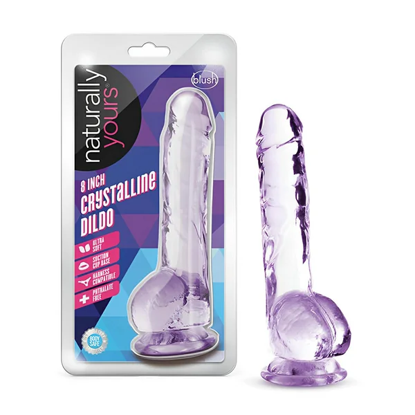 Blush Naturally Yours 6" Crystalline Dildo