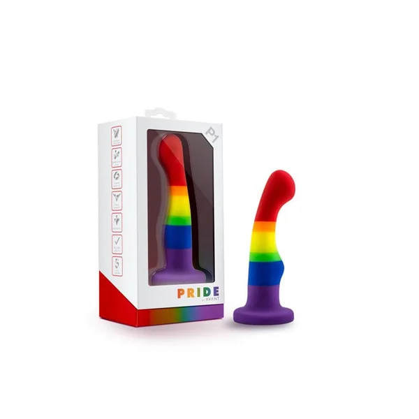 Blush Novelties - Avant - Pride P1 - Freedom - Silicone Curved Dildo