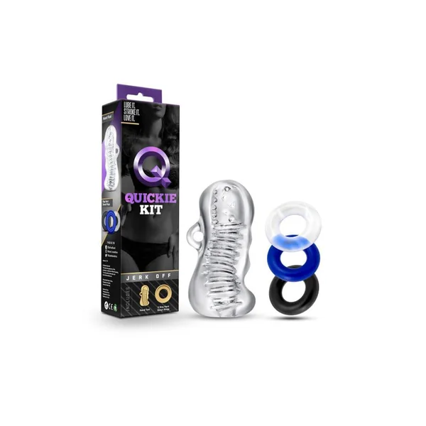Blush Novelties - Quickie Kit - Jerk Off - Clear