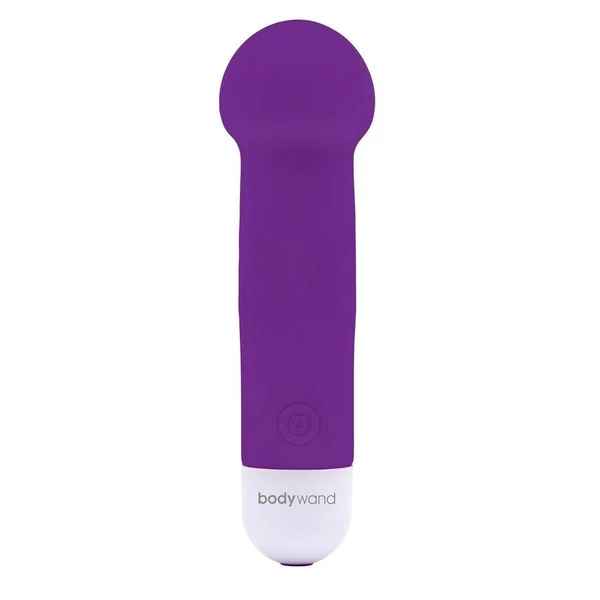 Bodywand Mini Pocket Wand Rechargeable Silicone Massager – Neon Purple