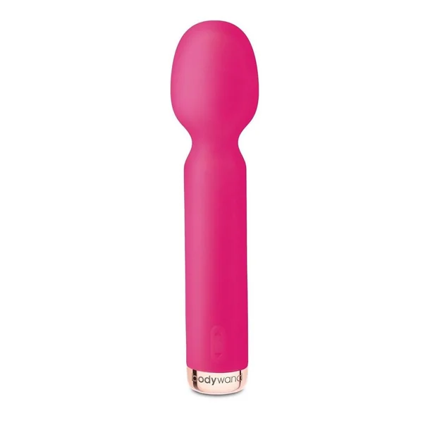 Bodywand My First Mini Wand Vibe Silicone Rechargeable Vibrator – Rose