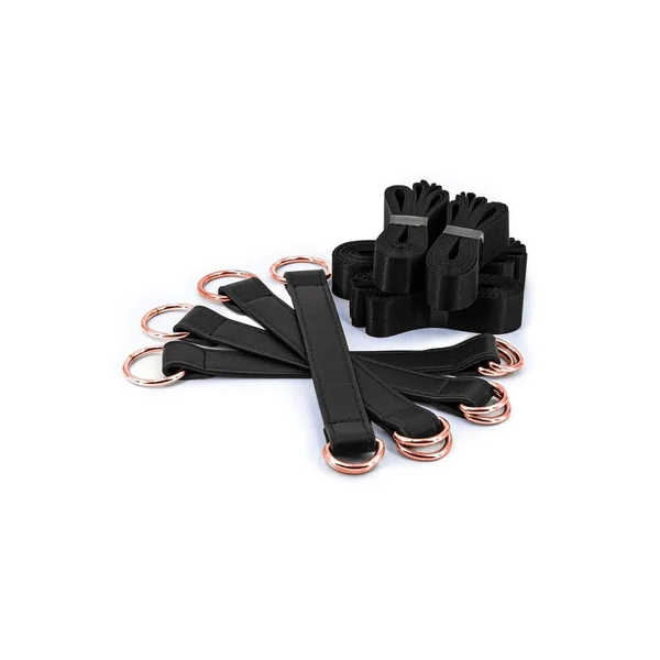 Bondage Couture Pu Leather Tie Down Straps