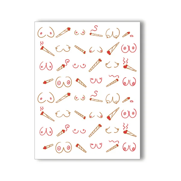 Boobies & Doobies Naughty Kard